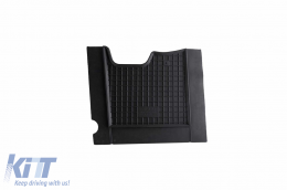 Specific rubber mats suitable for Citroen Jumpy, Peugeot Expert, Toyota Proace with tunnel after 2016, Opel Vivaro with tunnel after 2020, 2 seats, 4-piece set, black color-image-6249709