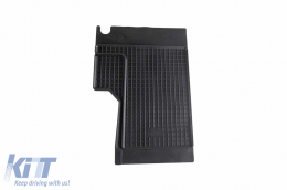 Specific rubber mats suitable for Citroen Jumpy, Peugeot Expert, Toyota Proace with tunnel after 2016, Opel Vivaro with tunnel after 2020, 2 seats, 4-piece set, black color-image-6249710