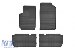 Specific rubber mats suitable for Citroen Xsara Picasso 1997-2004, 4-piece set, black color - ABFMC6019139