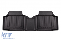Specific rubber mats suitable for Dacia Bigster AWD, mild hybrid, after 2024, 3-piece set, black color, with 24-month warranty-image-6224385