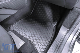 Specific rubber mats suitable for Dacia Bigster MHEV, LPG after 2025, 4-piece set, black color-image-6229623