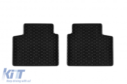 Specific rubber mats suitable for Dacia Bigster HEV after 2025, 4-piece set, black color-image-6229629
