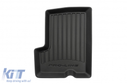 Specific rubber mats suitable for Dacia Duster I 2010-2018 from Frogum 3D ProLine series, 4-piece set, black color, with 24-month warranty-image-6220733