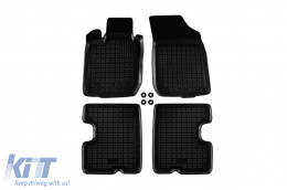 image-26-Specific rubber mats suitable for Dacia Duster 2010-2013, Logan sedan 2004-2013, 4-piece set, black color