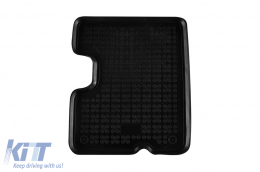 Specific rubber mats suitable for Dacia Duster 2013-2018, 4-piece set, black color-image-6216685