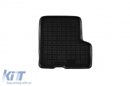 Specific rubber mats suitable for Dacia Duster after 2018, 4-piece set, black color-image-6216692