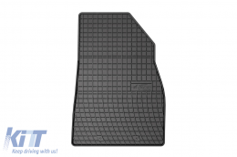 Specific rubber mats suitable for Dacia Duster after 2024, 4-piece set, black color-image-6231188