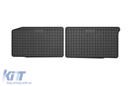 Specific rubber mats suitable for Dacia Duster after 2024, 4-piece set, black color-image-6231189