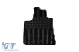 Specific rubber mats suitable for Dacia Jogger after 2022, 4-piece set, black color-image-6229307