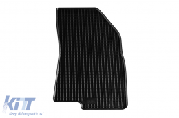 Specific rubber mats suitable for Dacia Jogger after 2022, 4-piece set, black color-image-6229308