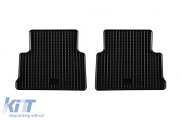 Specific rubber mats suitable for Dacia Jogger after 2022, 4-piece set, black color-image-6229309