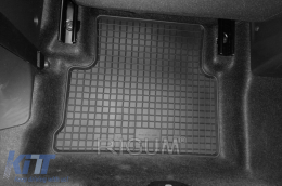 Specific rubber mats suitable for Dacia Jogger after 2022, 4-piece set, black color-image-6229312