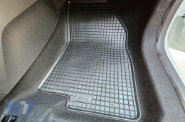 Specific rubber mats suitable for Dacia Jogger after 2022, 4-piece set, black color-image-6229315