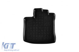 Specific rubber mats suitable for Dacia Lodgy 2012-2020 with 7 seats, 4-piece set, black color-image-6216653