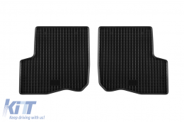 Specific rubber mats suitable for Dacia Logan MCV after 2007, 7 seats, 6 parts, black-image-6228515