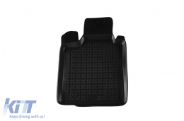 Specific rubber mats suitable for Dacia Sandero 2008-2012, 4-piece set, black color-image-6216648