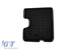 Specific rubber mats suitable for Dacia Sandero 2008-2012, 4-piece set, black color-image-6216650