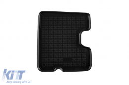 Specific rubber mats suitable for Dacia Sandero 2008-2012, 4-piece set, black color-image-6216651
