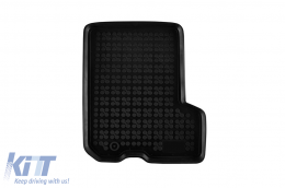 Specific rubber mats suitable for Dacia Sandero after 2019, 4-piece set, black color-image-6216702