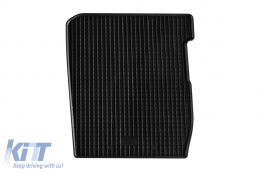 Specific rubber mats suitable for DAF CF Euro 6, Tatra Phoenix after 2014, 2-piece set, black color-image-6249770