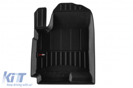 Specific rubber mats suitable for DongFeng Fengon 6 after 2024, 3-piece set, black color, with 24-month warranty-image-6257037