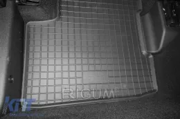 Specific rubber mats suitable for Fiat 500X after 2015, 4-piece set, black color-image-6249337