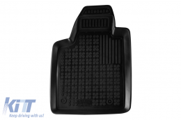 Specific rubber mats suitable for Fiat Bravo 2007-2014, 4-piece set, black color-image-6215369
