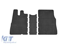 image-17-Specific rubber mats suitable for Fiat Ducato, Citroen Jumper, Peugeot Boxer 1994-2006, 3-piece set, black color