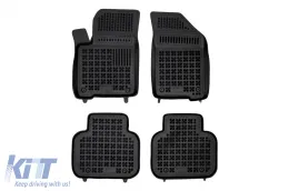 image-53-Specific rubber mats suitable for Fiat Freemont 2011-2016, 4-piece set, black color