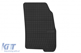 Specific rubber mats suitable for Fiat Linea 2007-2015, 4-piece set, black color from Frogum El Toro series-image-6230659