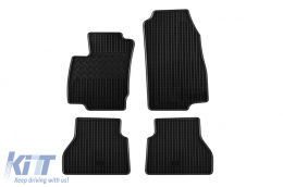 Specific rubber mats suitable for Ford B-Max after 2012, 4-piece set, black color - ABFMF6023469
