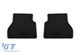 Specific rubber mats suitable for Ford B-Max after 2012, 4-piece set, black color-image-6248475