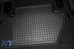 Specific rubber mats suitable for Ford Ecosport after 2018, 4-piece set, black color-image-6249729