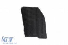Specific rubber mats suitable for Ford Edge after 2016, 4-piece set, black color-image-6249548