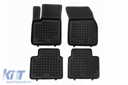 Specific rubber mats suitable for Ford Focus 2018-2021, Focus after 2021 Set of 4 pcs, black, version Active - ABFMF6016071