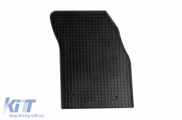 Specific rubber mats suitable for Ford Focus after 2018, 4-piece set, black color-image-6220479