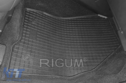 Specific rubber mats suitable for Ford Galaxy, S-Max after 2015, 4-piece set, black color-image-6249417