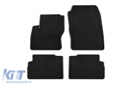 Specific rubber mats suitable for Ford Grand C-Max after 2010, Focus C-Max after 2011, 4-piece set, black color - ABFMF6023471