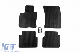 image-31-Specific rubber mats suitable for Ford Kuga, Kuga Plug-in Hybrid after 2020, 4-piece set, black color