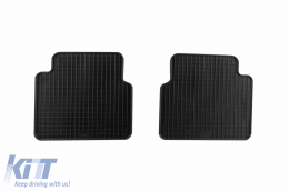 Specific rubber mats suitable for Ford Kuga, Kuga Plug-in Hybrid after 2020, 4-piece set, black color-image-6220518