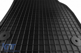 Specific rubber mats suitable for Ford Kuga, Kuga Plug-in Hybrid after 2020, 4-piece set, black color-image-6220519