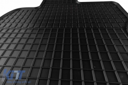 Specific rubber mats suitable for Ford Kuga, Kuga Plug-in Hybrid after 2020, 4-piece set, black color-image-6220520