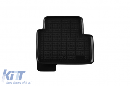 Specific rubber mats suitable for Ford Kuga 2012-2019, 4-piece set, black color-image-6213993