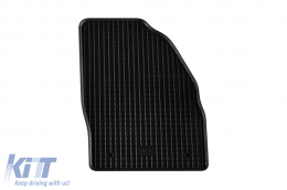 Specific rubber mats suitable for Ford Kuga 2007-2012, 4-piece set, black color-image-6228526
