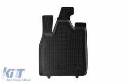 Specific rubber mats suitable for Ford Mustang Mach-E after 2020, 3-piece set, black color-image-6214072