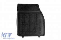 Specific rubber mats suitable for Ford Mustang Mach-E after 2020, 3-piece set, black color-image-6214073