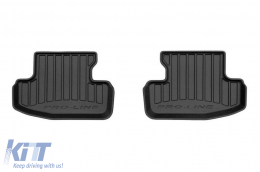 Specific rubber mats suitable for Ford Mustang coupe 2014-2023, Ford Mustang after 2023, 4-piece set, black color, with 24-month warranty-image-6223273