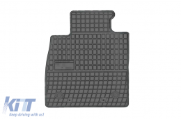 Specific rubber mats suitable for Ford Puma after 2019, 4-piece set, black color-image-6230676