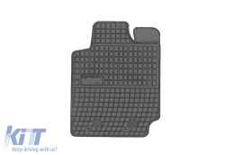 Specific rubber mats suitable for Ford Ranger after 2015, 4-piece set, black color-image-6230702