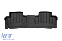 Specific rubber mats suitable for Ford S-Max 2006-2014 from Frogum 3D ProLine series, 3-piece set, black color, with 24-month warranty-image-6222746